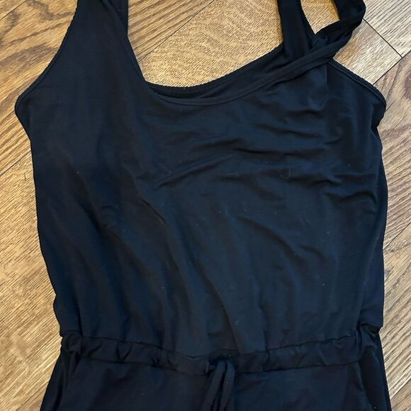 EXCELLENT Commando Butter Tank Jumpsuit. Black. $228.00 b3 - Picture 6 of 9